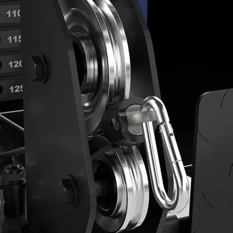 Half rack combo pull station hardcore - vue 15