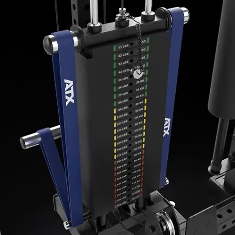 Half rack combo pull station hardcore - vue 16