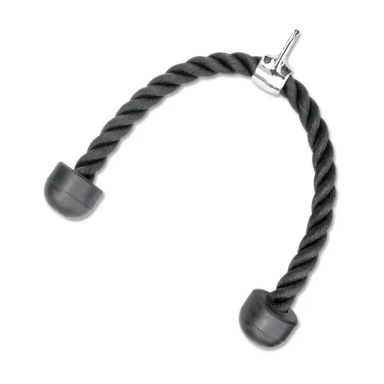 Corde à triceps tirage poulie