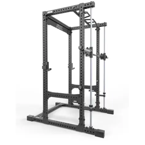 Power rack à squat avec barre guidée - vue 3