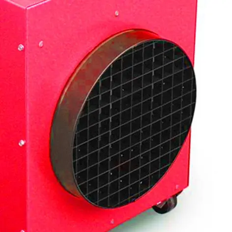 Aérotherme électrique triphasé 12 kW pour chantier - vue 2