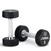 Haltères ronds en polyuréthane
