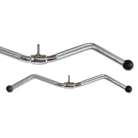 Barre de curl pour biceps / triceps 75 cm tirage poulie - vue 2