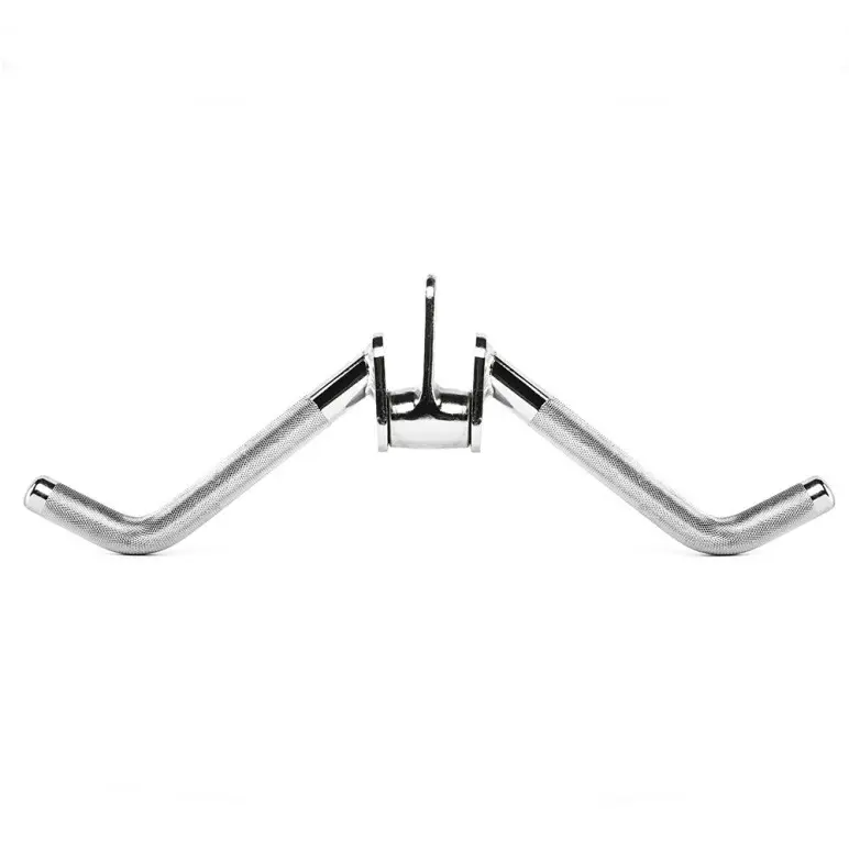 Barre 50 cm en V courbée pour training biceps et triceps