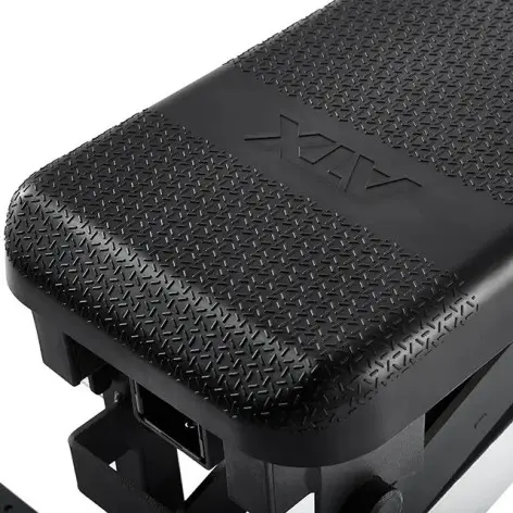 Banc de musculation avec support pour options avant et arrière - Sellerie ergonomique en polyuréthane avec capacité de 500 kg - 