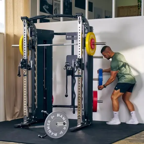 Supports de rangement x 6 pour disques de poids 50 mm compatibles station Autark FT3 - vue 4