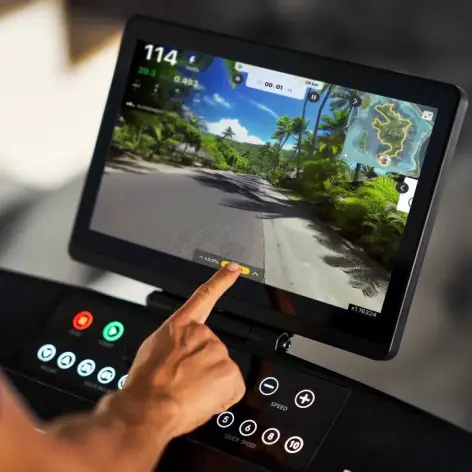 Tapis de course pliable de 0,3 à 22 km/h - vue 8