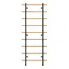 Espalier en bois avec cadre en acier à fixation murale pour entraînement fonctionnel
