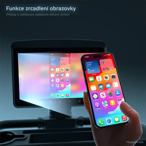 Tapis de course pliable avec vitesse ajustable de 0,8 km/h à 22 km/h max - vue 10