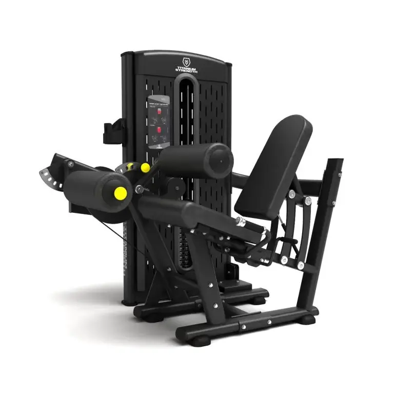 Station leg curl combo leg extension à charge guidée