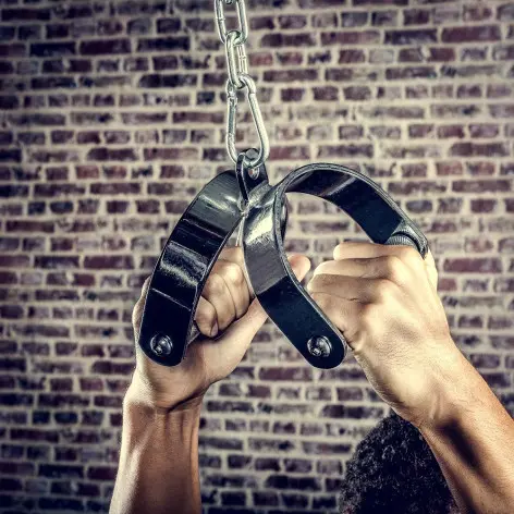 Poignée de tirage double pour rowing - vue 6