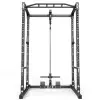 Power rack squat ATX fitness avec poulie haute et basse à charge libre - vue 4