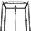 Power rack squat ATX fitness avec poulie haute et basse à charge libre - vue 6