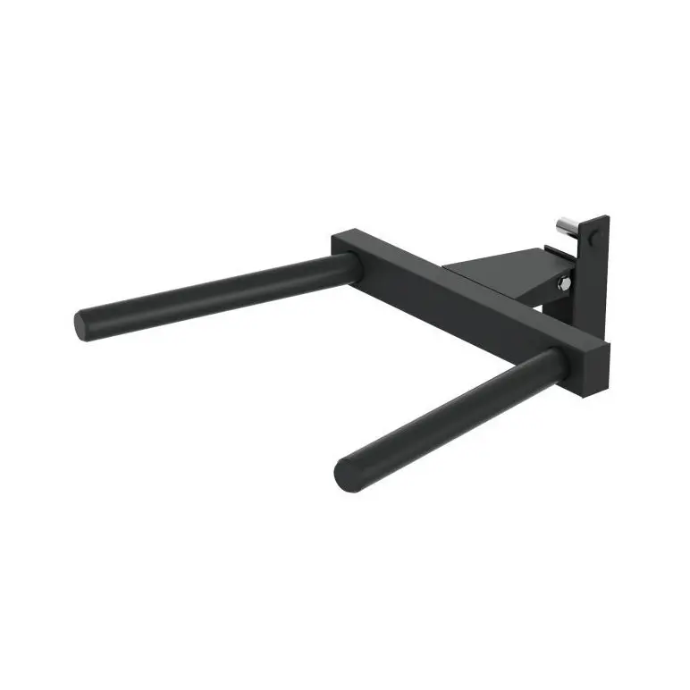 Option barre dips pour entraînement haut du corps.