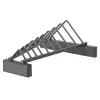 Rack support de disques de poids jusqu'à 300 kg à tarif avantageux - Accessoire d'occasion pour la musculation - vue 1