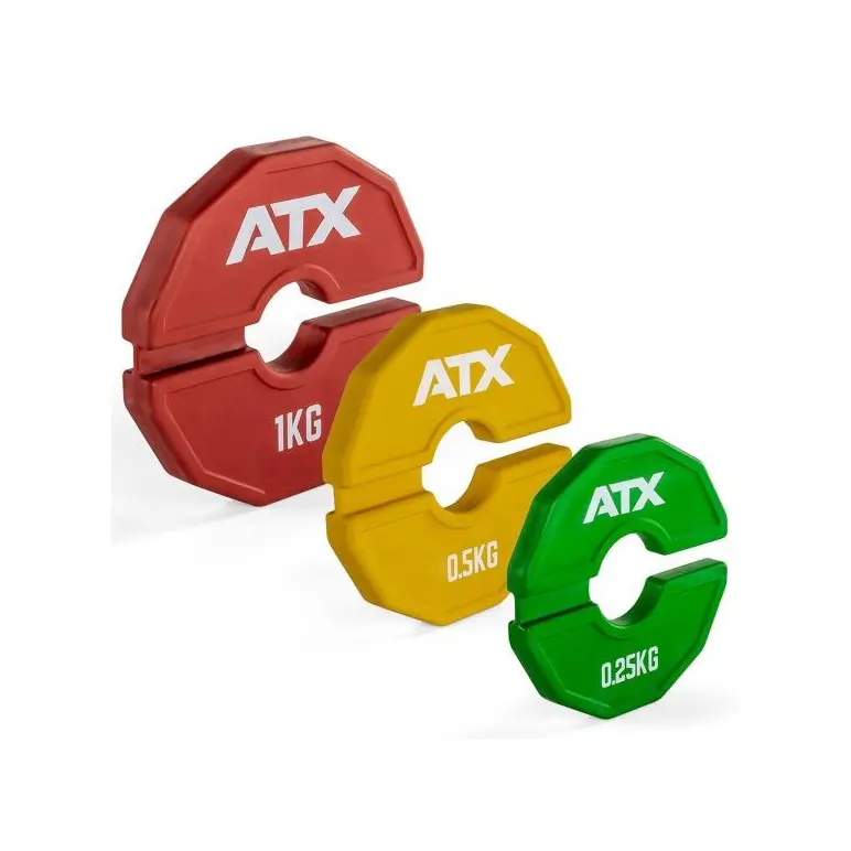 Paire de poids additionnels à fixer sur barre de musculation haltères ou kettelbell