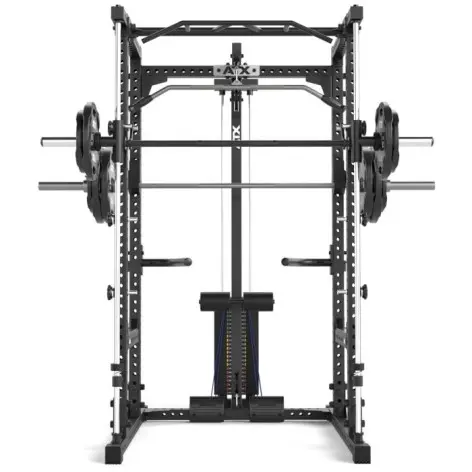 power rack atx avec poulie à charge guidée et option multipresse - vue 7