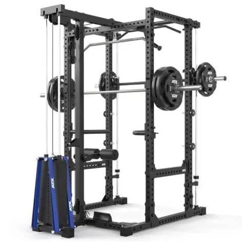 power rack atx avec poulie à charge guidée et option multipresse - vue 11