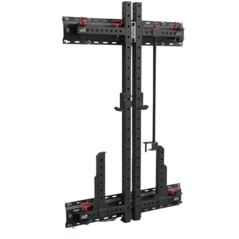 Half rack à squat avec rails de fixation ATX - vue 2