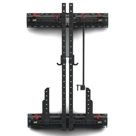 Half rack à squat avec rails de fixation ATX - vue 3
