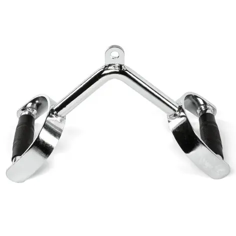 Poignée de tirage rowing avec poignées en caoutchouc