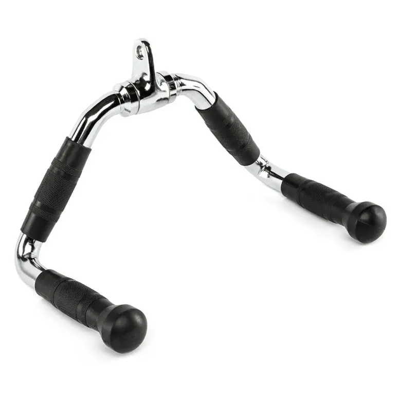 Poignée de tirage pour le dos avec revêtement en caoutchouc