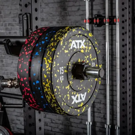 Disques poids olympiques en caoutchouc - vue 7