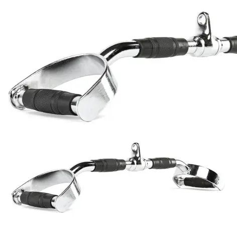 Barre de tirage avec poignées pour entraînement du dos