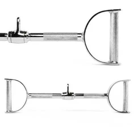 Barre tirage dorsaux droite avec poignées