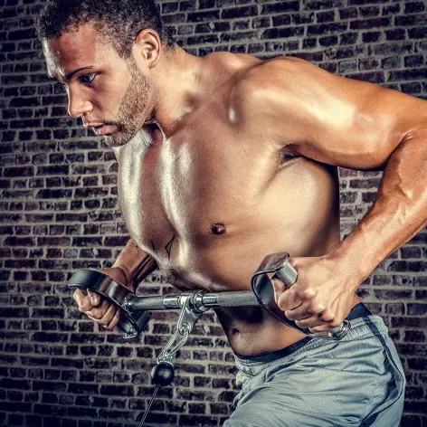 Barre tirage dorsaux droite avec poignées - vue 6