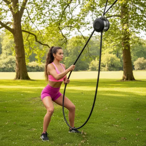 corde sans fin pour activités sportives