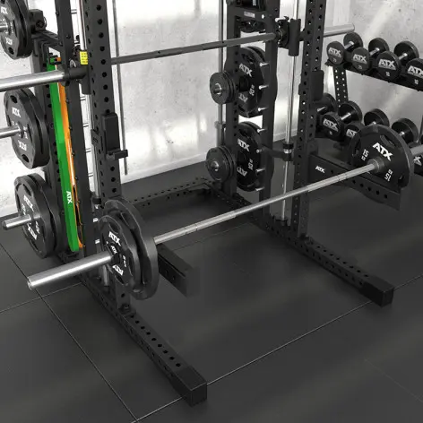 demi rack barre guidée