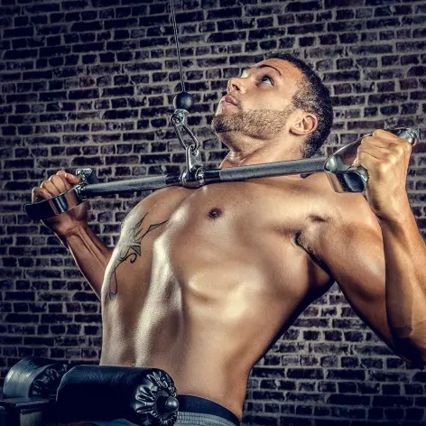 Barre de tirage avec poignées parallèles pour entraînement à la poulie - vue 6