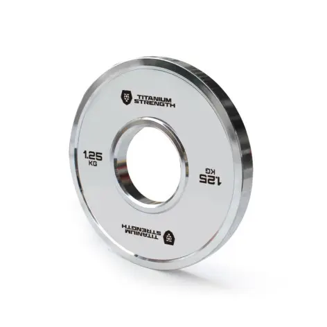 Disques de poids chromés