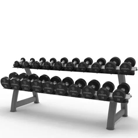 Kit d'haltères 10 paires avec support de stockage
