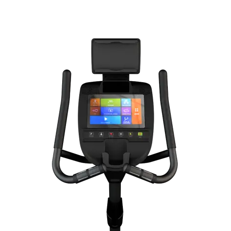 Vélo de cardio avec écran tactile