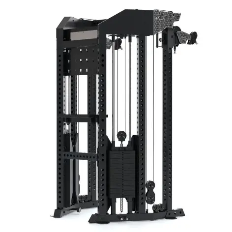 Rack musculation avec bras réglables