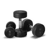 Set complet haltères ronds et rack