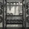 Rack ATX avec poulies et rangement d’accessoires