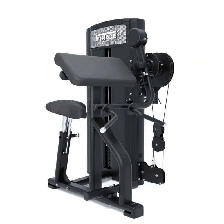 Appareil triceps et biceps guidé