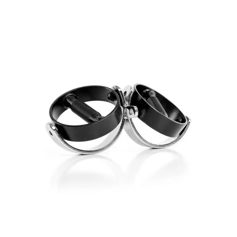 Poignée de tirage courte 34 cm rotative en acier pour poulie haute et basse