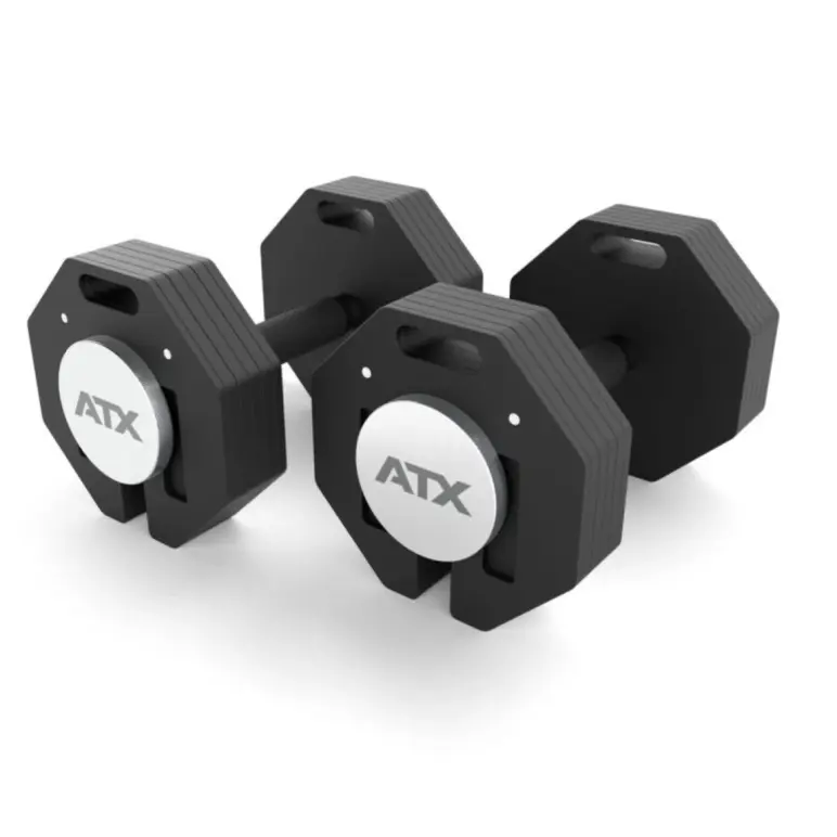 Halteres reglables de 4 a 24 kg pour musculation