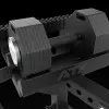 Octa Dumbells Rack Barres Basse