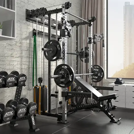 Rack mural ATX pour un entraînement fonctionnel