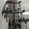 ATX Wall Cable Rack avec colonnes de poids