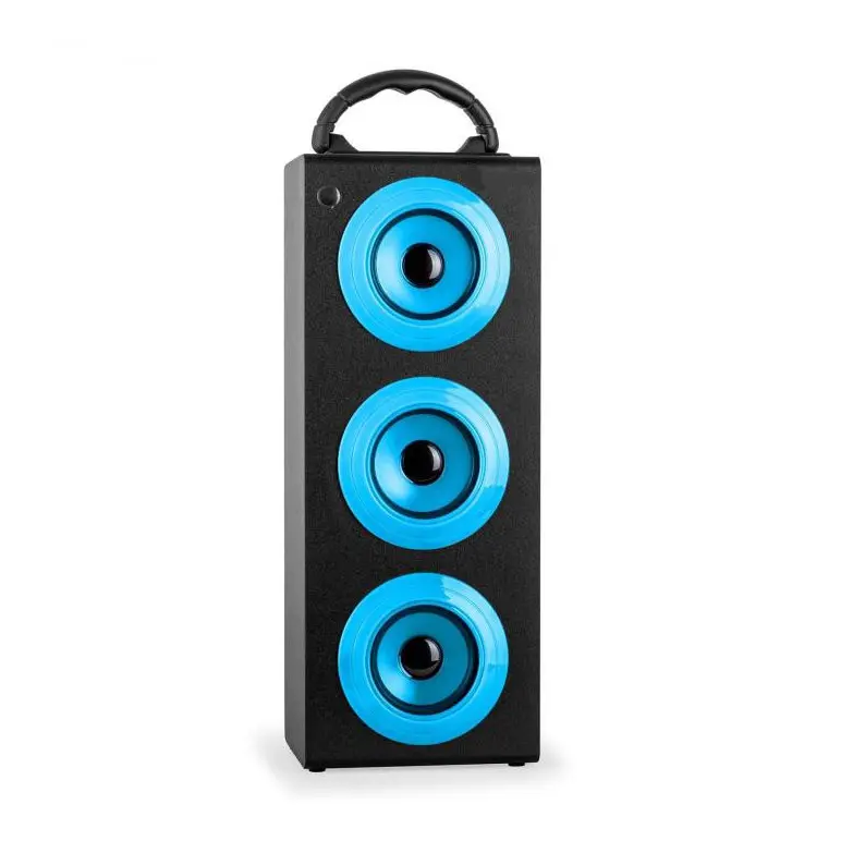 Enceinte FM Bluetooth XXL sur batterie avec ports USB et SD