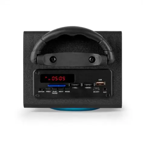 Enceinte FM Bluetooth XXL sur batterie avec ports USB et SD - vue 4