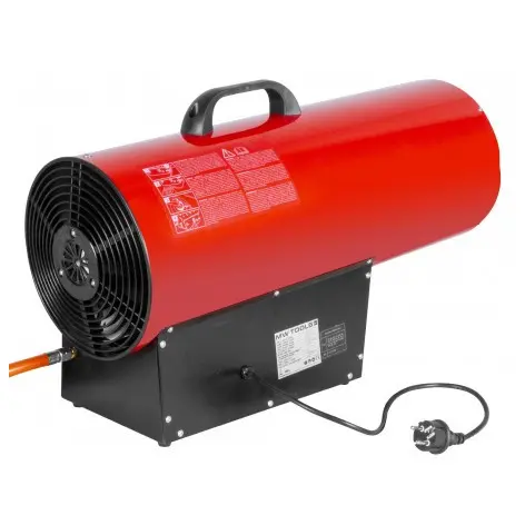 Chauffage gaz propane 50 kW avec tuyau et détendeur - vue 2