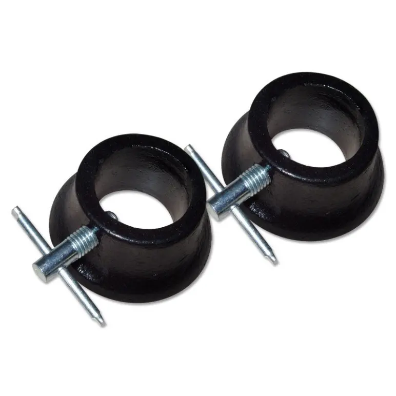 Paire bagues de serrage réglables pour disques standards 30 mm