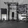 Base de stockage pour accessoires de musculation et poignées de tirage